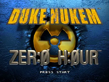 Duke Nukem - Zero Hour (Europe) screen shot title